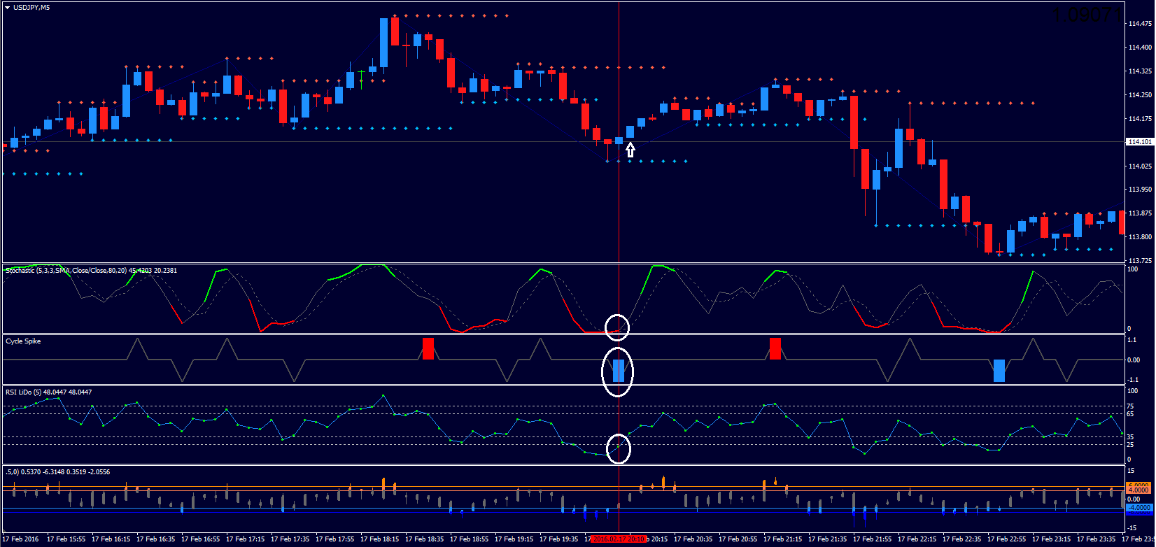 binary option on par 5 minute strategy